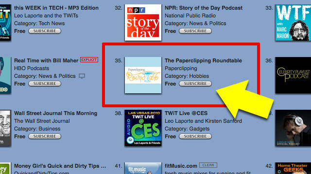 Paperclipping Roundtable Ranked Number 35